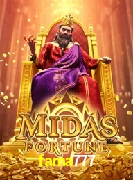 fama777 Midas Fortune - slot game inspirado no rei Midas, disponível no casino online do Brasil