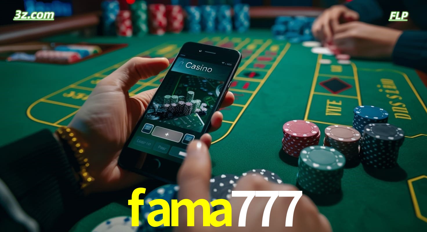 Cassino online fama777 no Brasil com jogos de mesa e apostas pelo celular