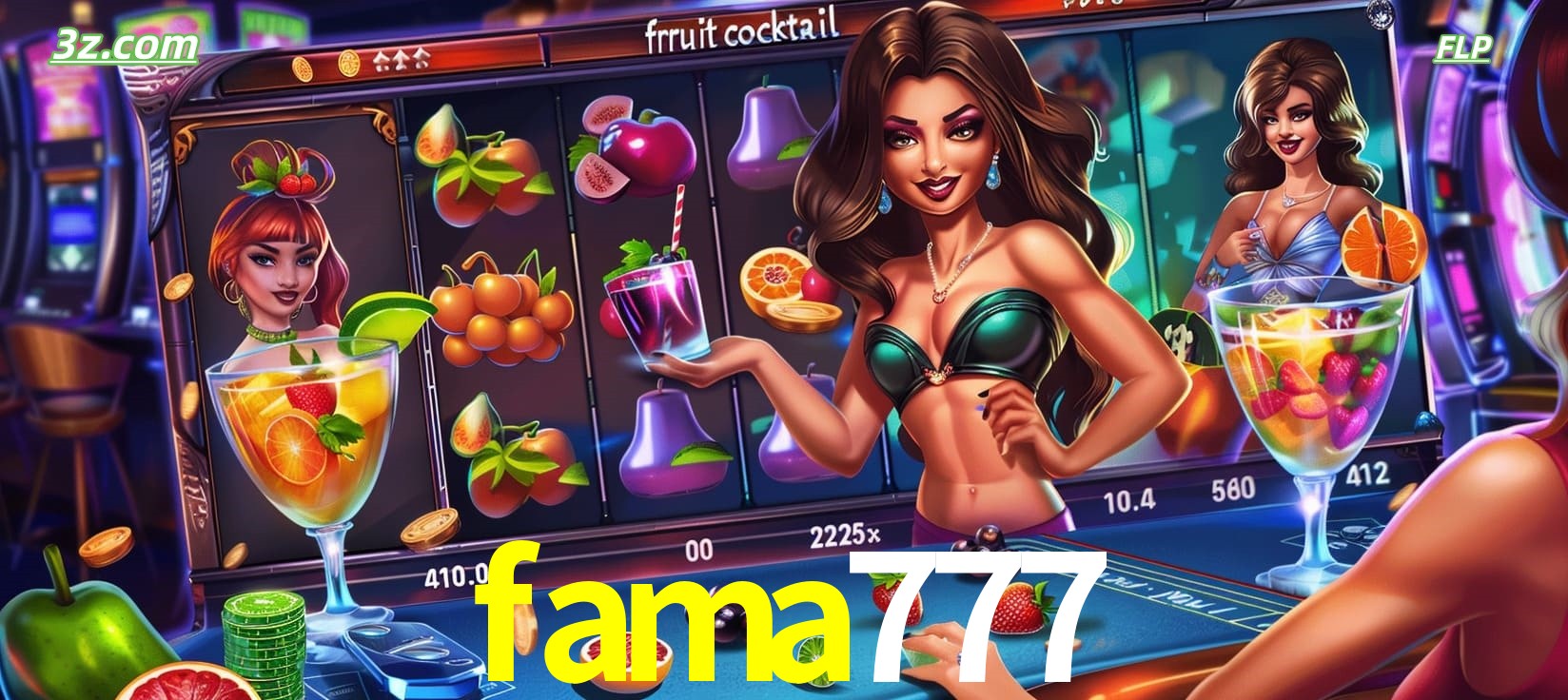 Cassino online fama777 Brasil com slot Fruit Cocktail divertido