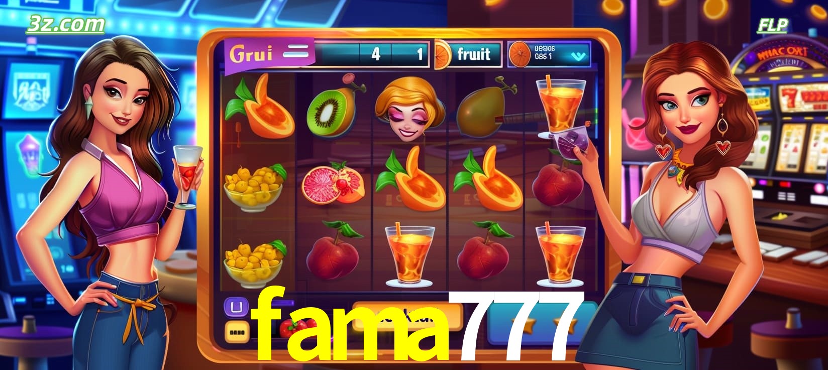fama777 cassino online com caça-níqueis de frutas e coquetéis coloridos